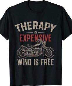 Motorcycle Therapy Funny T-Shirt