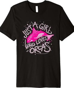 Womens Love Orca Killer Whale Premium T-Shirt