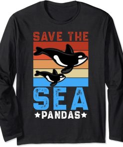 Funny Orca Lover Graphic for Women Men Kids Whale Long Sleeve T-Shirt